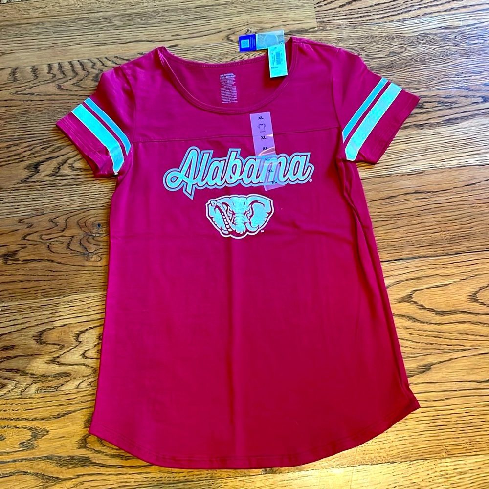 Girl’s youth UNIVERSITY OF ALABAMA T-shirt.  size XL (14)